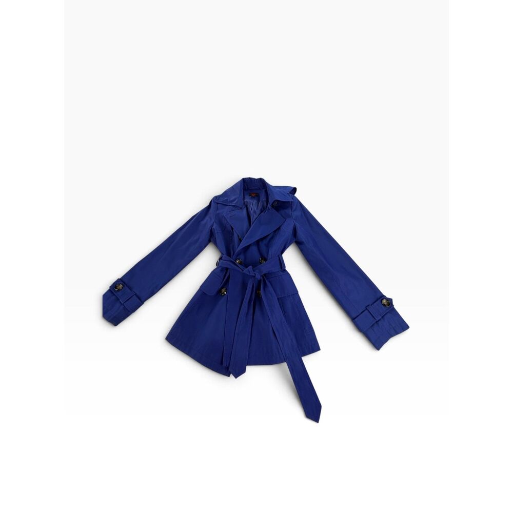 Gallery Women's Blue Short Medium Jacket - Picture 2 of 9